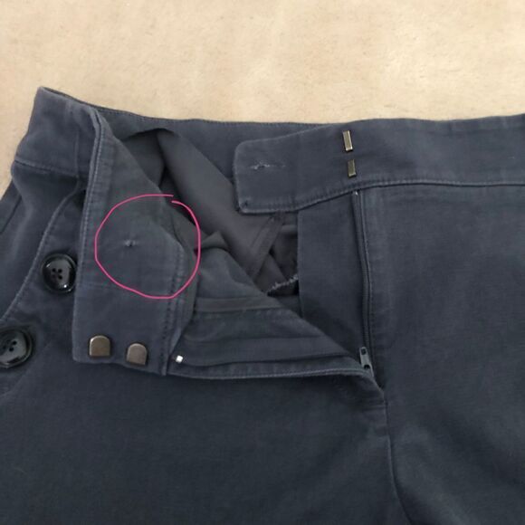 LOFT Sailor Style Cropped Pants - Picture 10 of 10